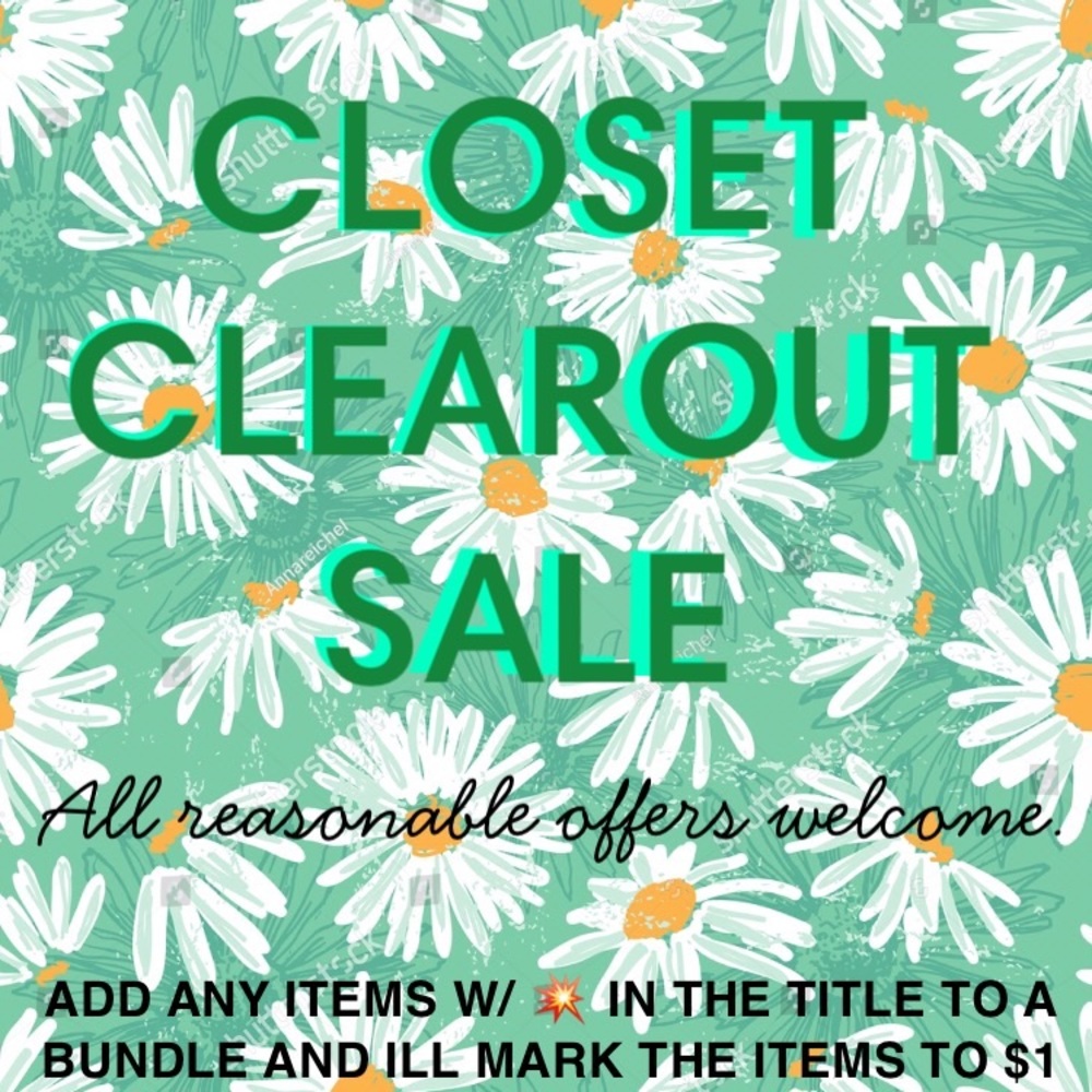 Last chance sale!